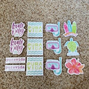 Pura Vida Stickers
